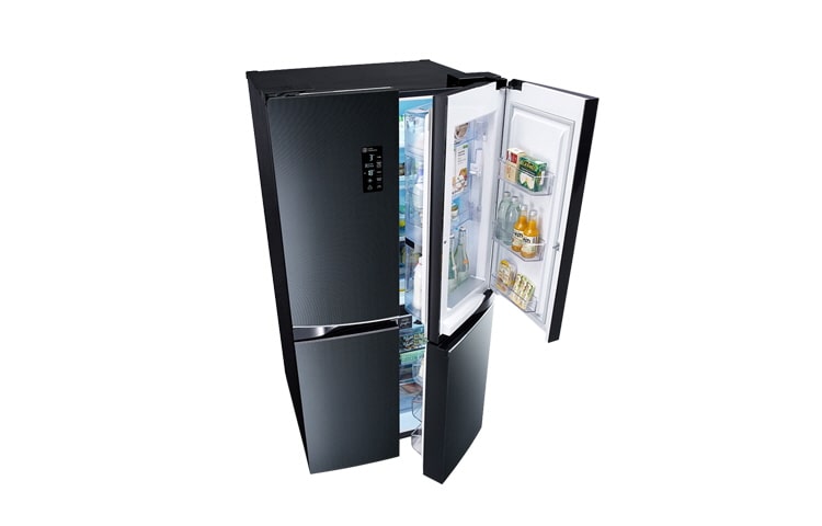LG 36 Cu Ft 6Door French Door Refrigerator with Dual Door-In-Door™, GR-D36FBGHL, thumbnail 7